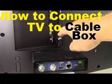 how to set up service electric cable box|cable ready tv without box.